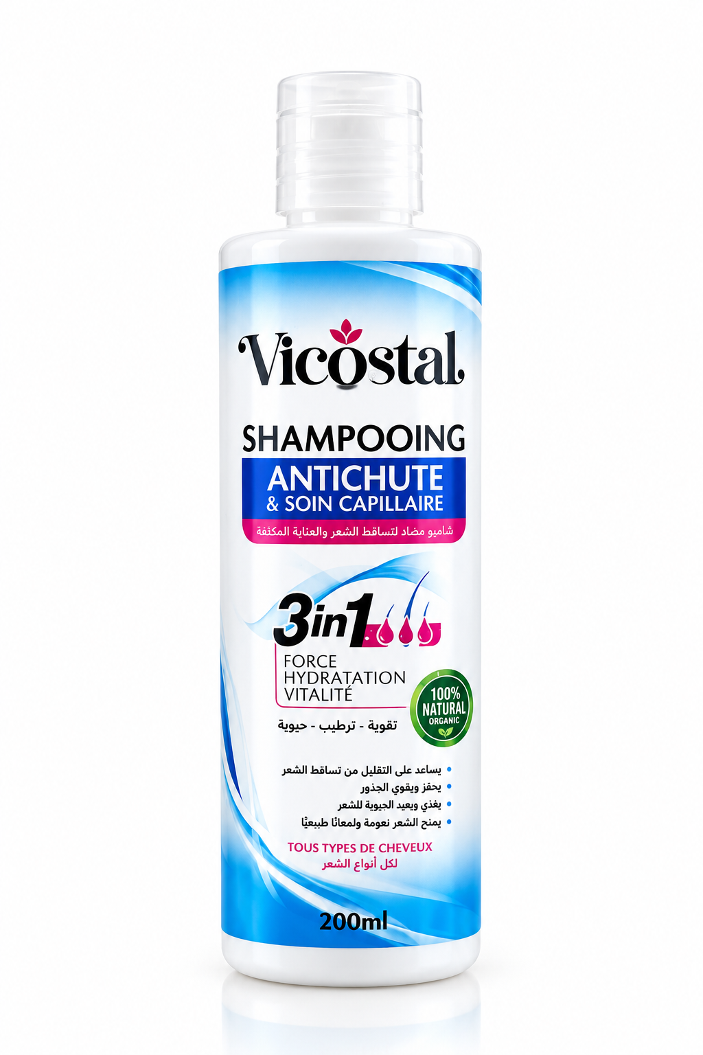 Shampooing anti chute & soin capillaire
